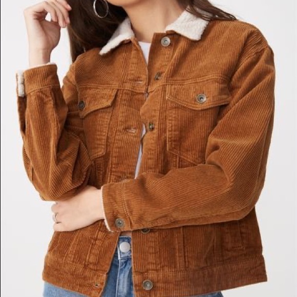 Cotton On Jackets & Blazers - Cotton On Corduroy Jacket